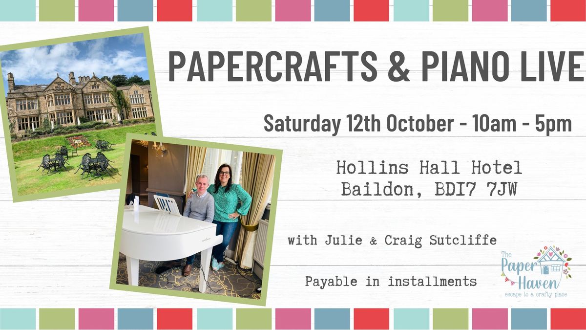 Papercrafts & Piano LIVE