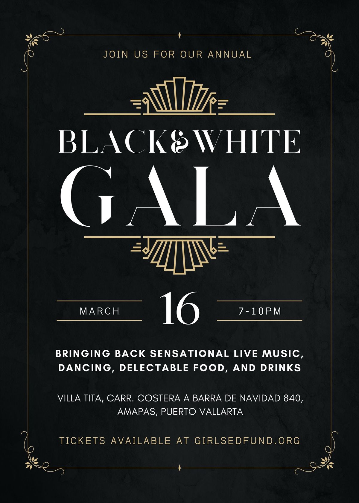 BLACK & WHITE GALA