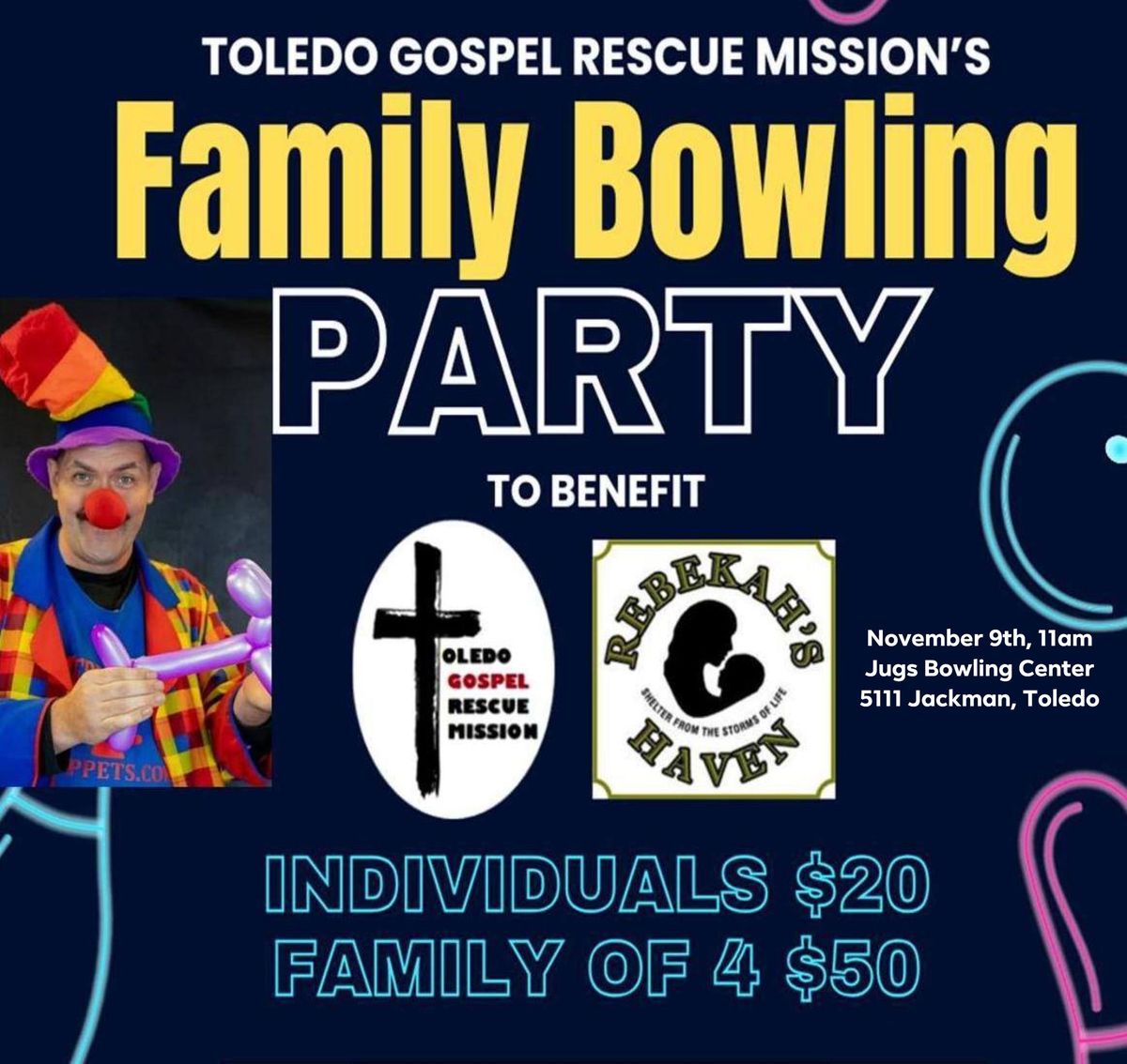 FAMILY BOWLING FUNDRAISER