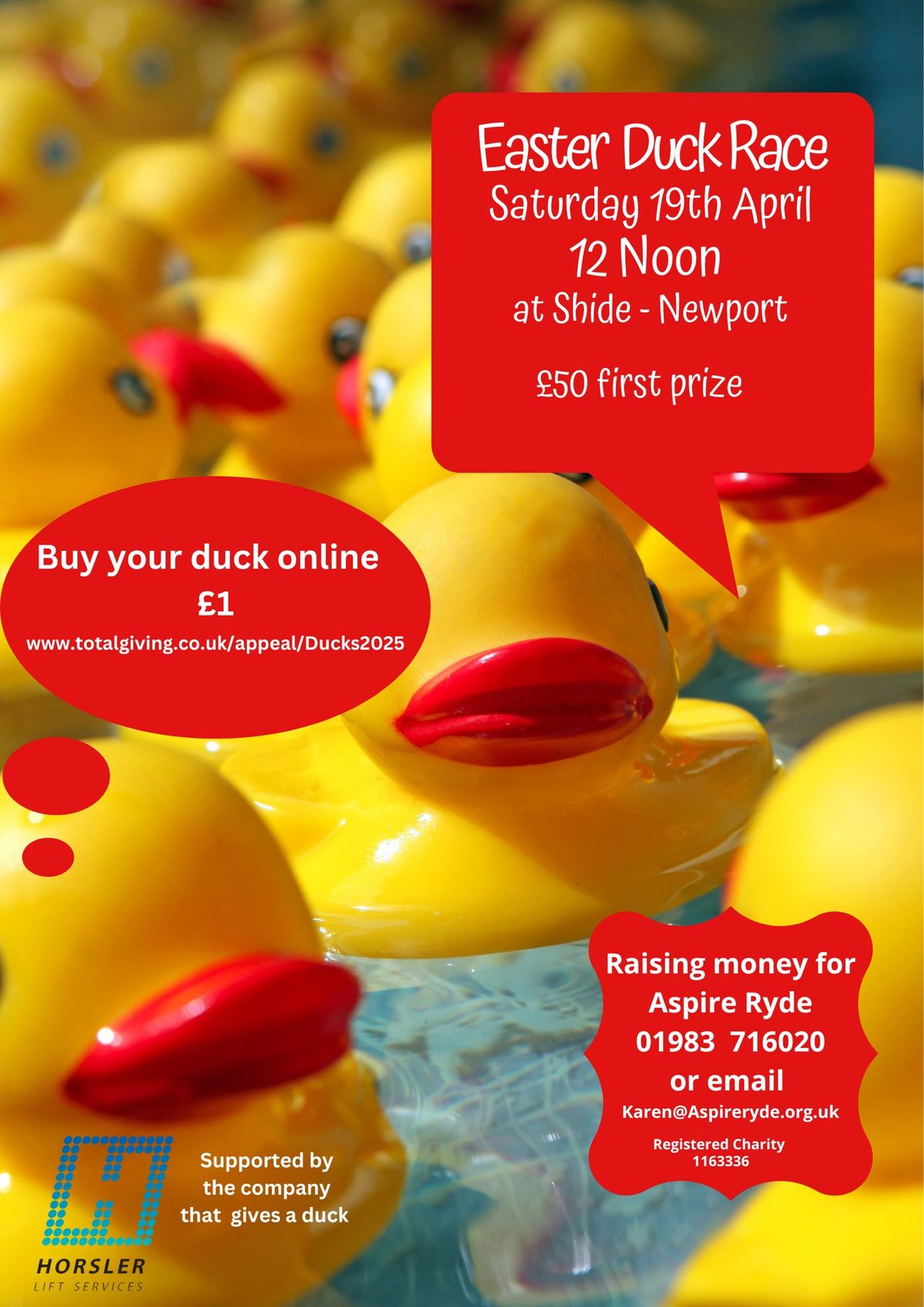 Aspire Easter Duck Race 