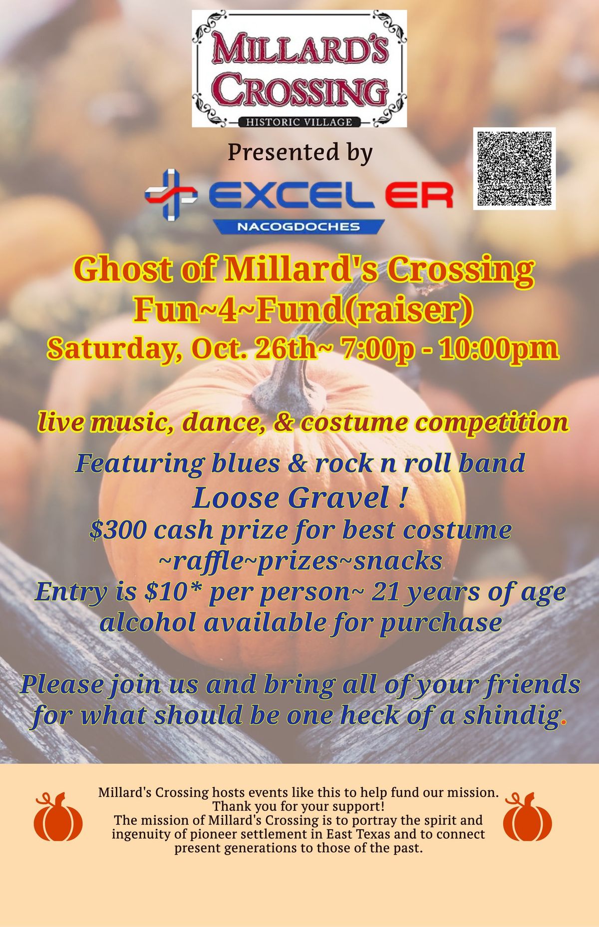 Ghost of Millard's Crossing ~ Fun-4-Fund(raiser)