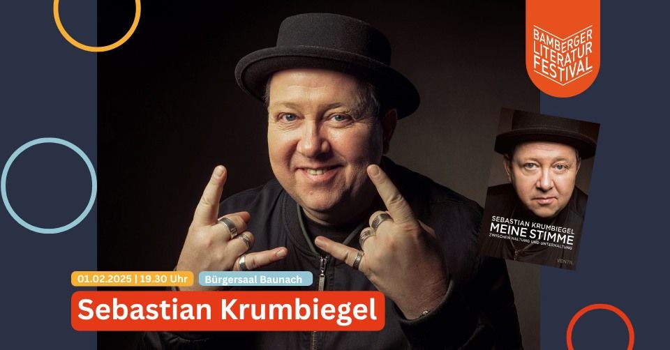 Sebastian Krumbiegel - Meine Stimme: Zwischen Haltung und Unterhaltung | Bamlit 25