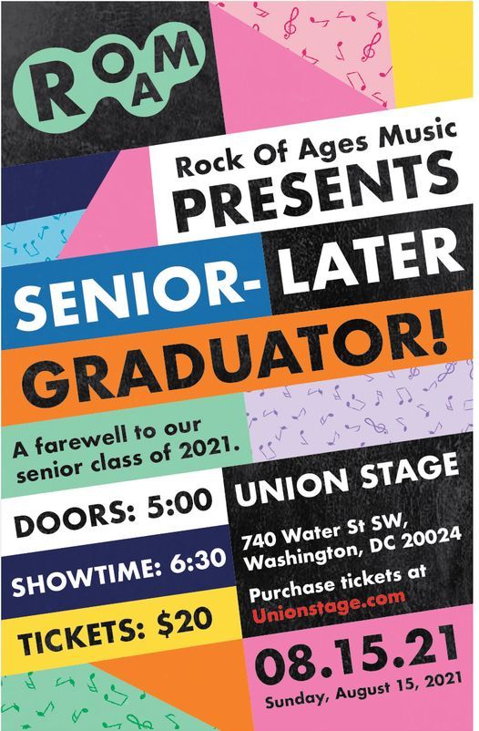 Rock of Ages Music Presents: Senior-Later Graduator