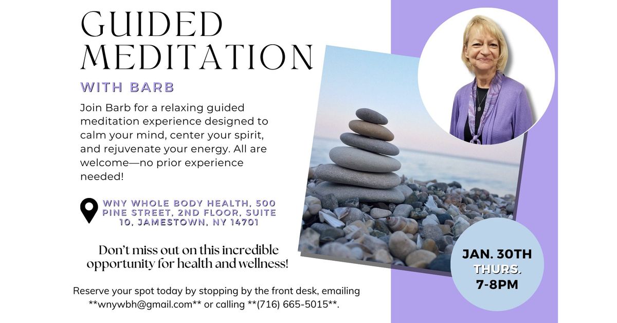 Guided Meditation with Barb