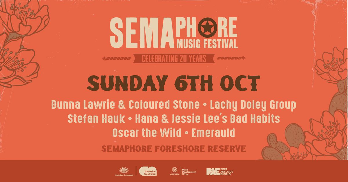 Semaphore Music Festival - Foreshore Reserve SUNDAY