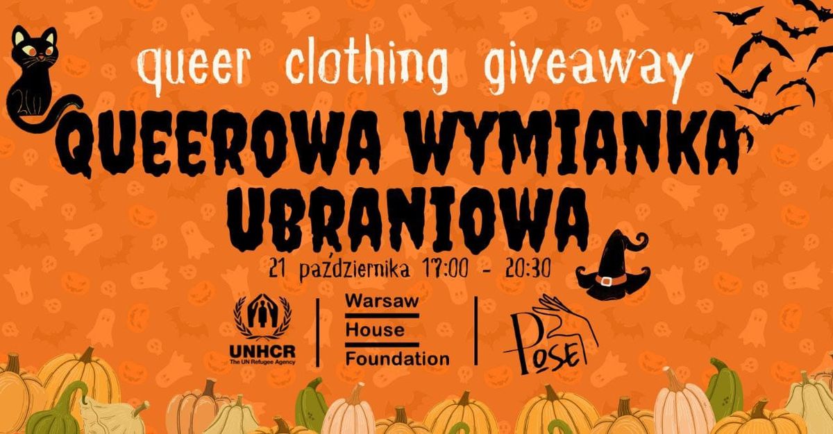 Queer clothing giveaway vol. 4 \ud83c\udff3\ufe0f\u200d\ud83c\udf08\ud83c\udf83 4. Queerowa wymianka ubraniowa