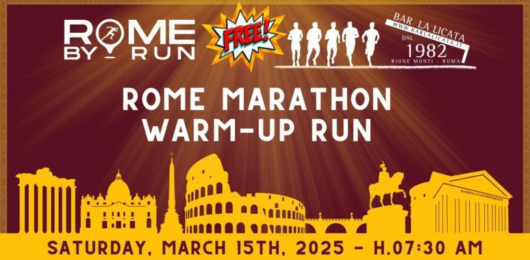 Rome Marathon Warm-up: Run with Us!