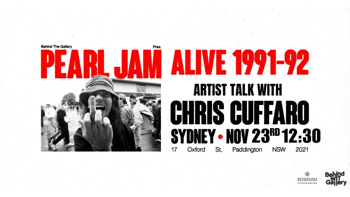 Artist Talk with Chris Cuffaro 