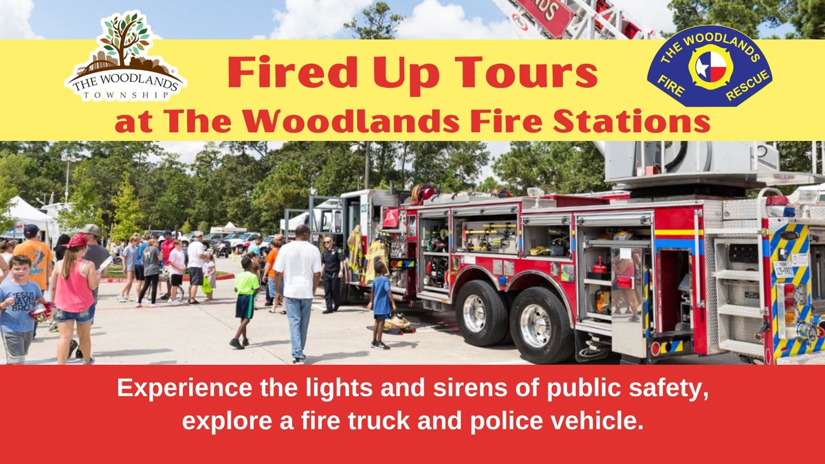 Fired Up Tours at The Woodlands Fire Station #6