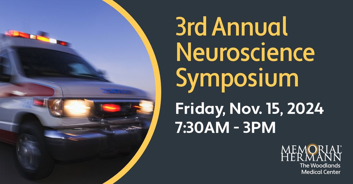 3rd Annual Neuroscience Symposium