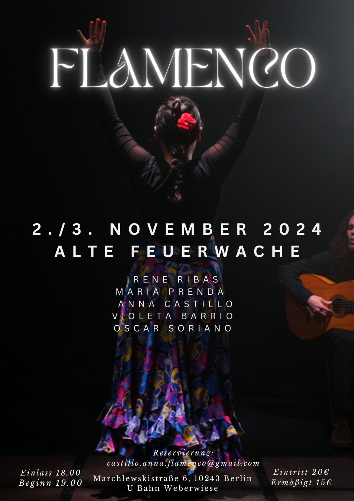 Flamenco in der alten Feuerwache Berlin