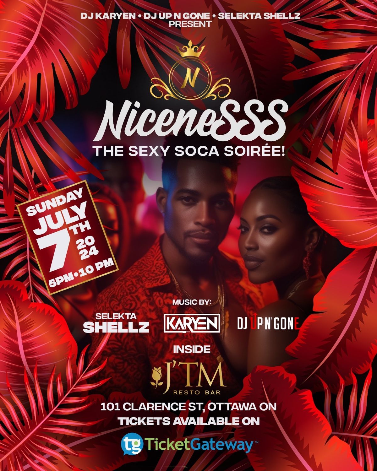 NiceneSSS - The Sexy Soca Soir\u00e9e