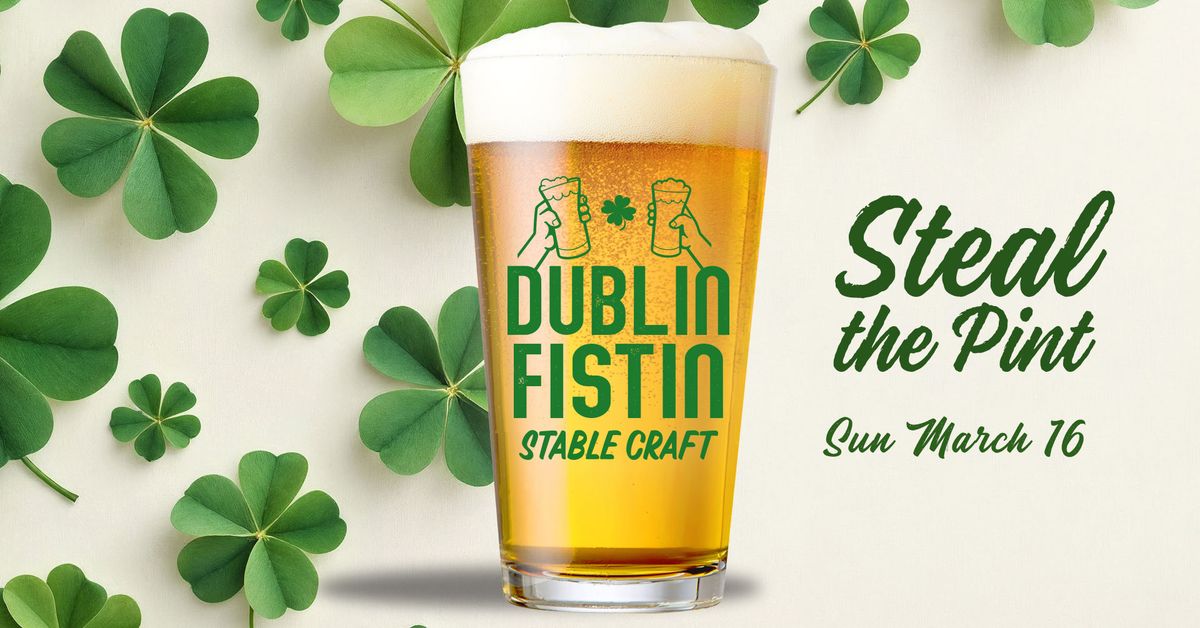 St. Patrick's Sunday: Steal the Pint