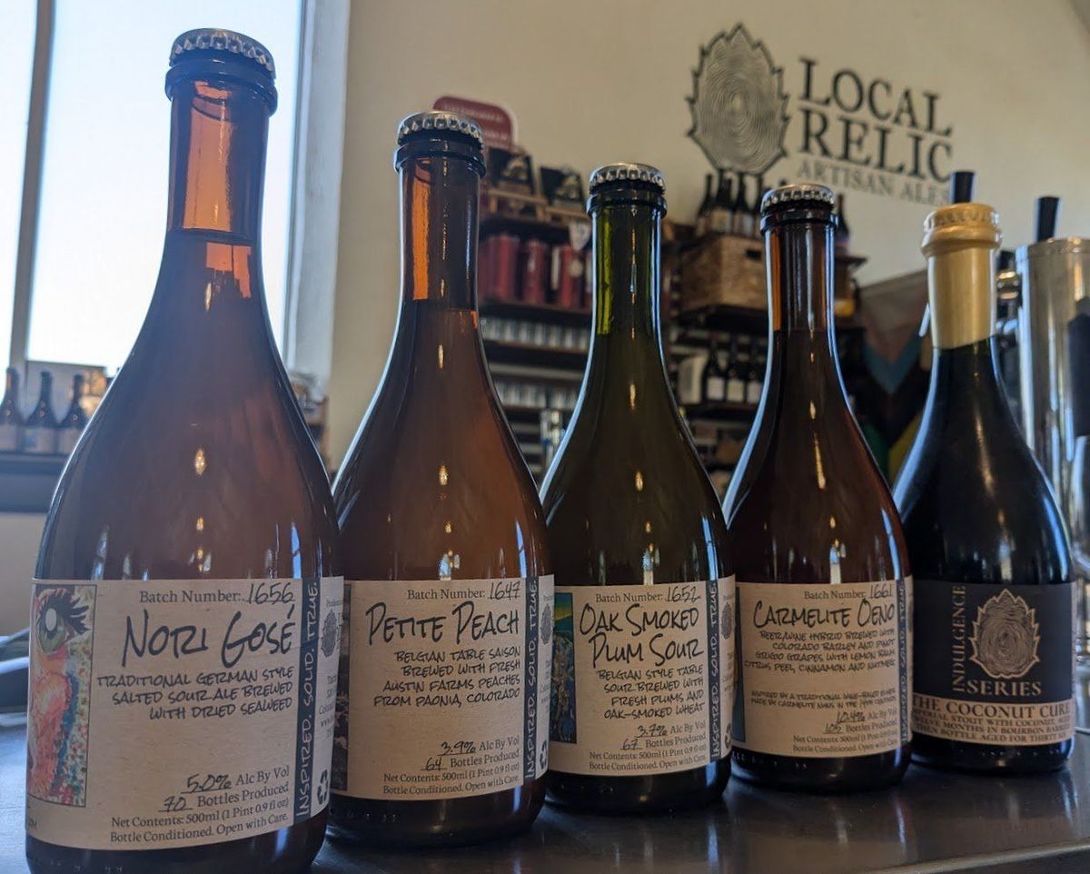 Local Relic Bottle Release Party and Pop-up Happy Hour