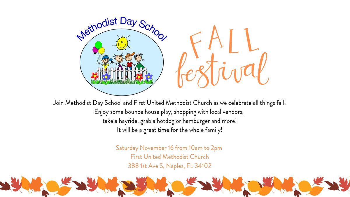 Methodist Day School Fall Festival 