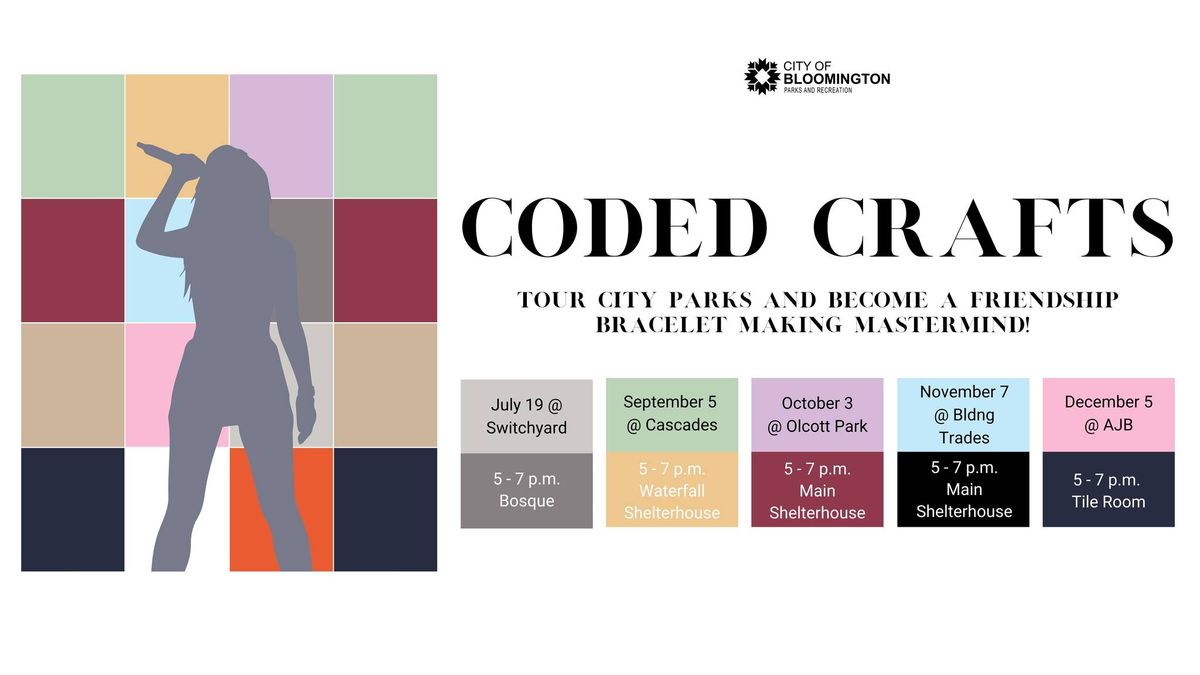 Coded Crafts - City Parks Tour