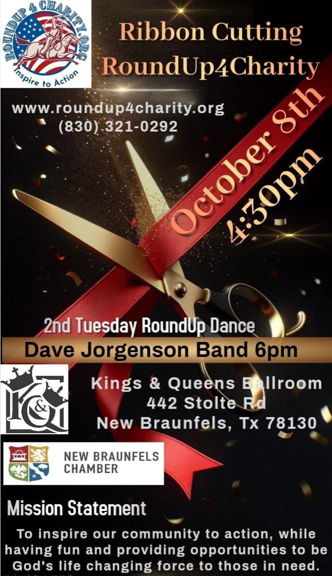 RoundUp4Charity Chamber Ribbon Cutting