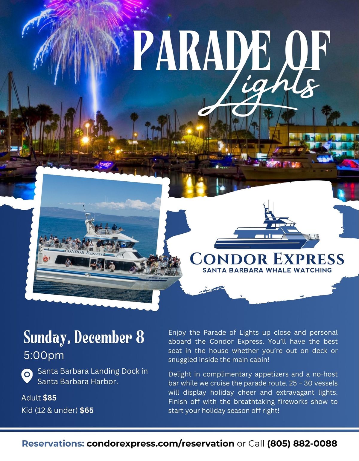 Parade of Lights Cruise