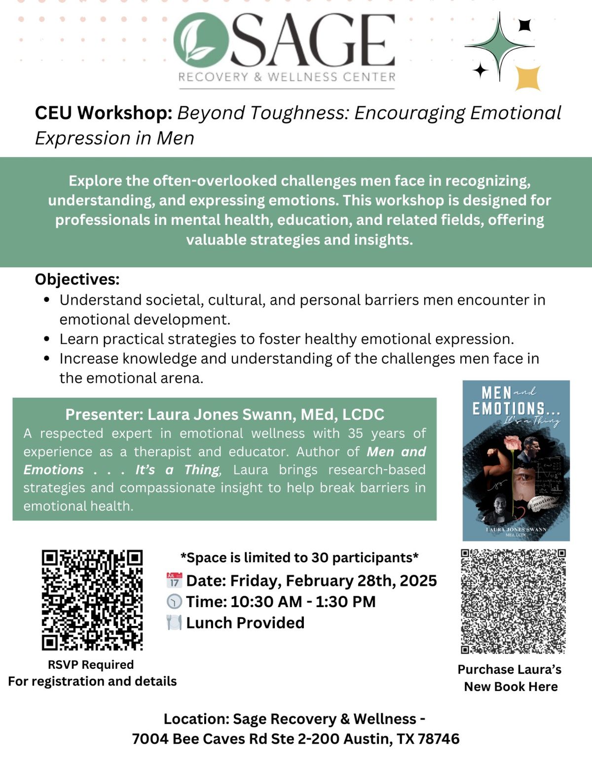 Beyond Toughness: Encouraging Emotional Expression in Men