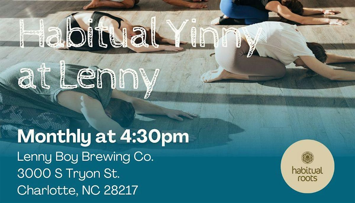 Habitual Yinny at Lenny Boy: Yin Yoga & Kombucha