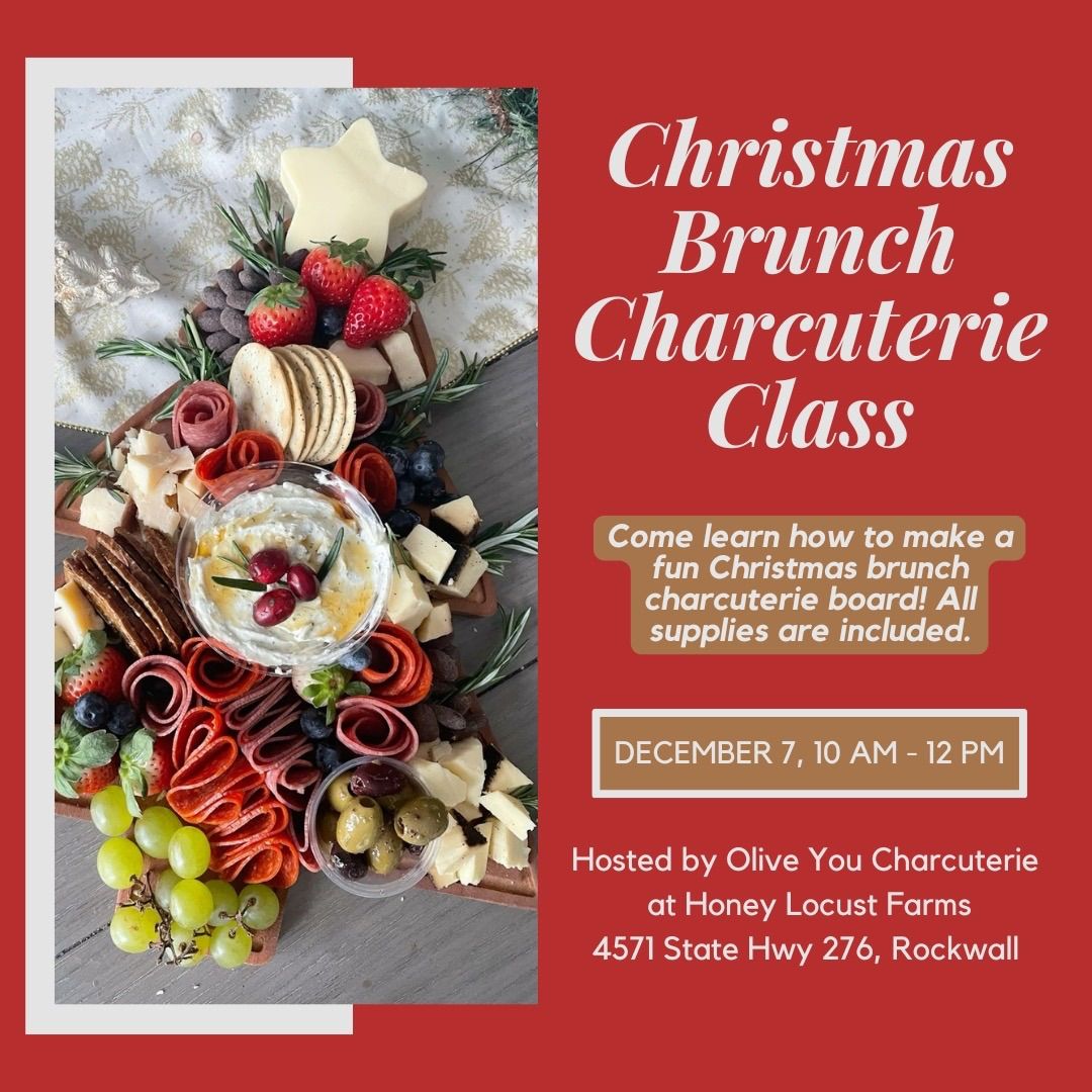 Christmas Brunch Charcuterie Class