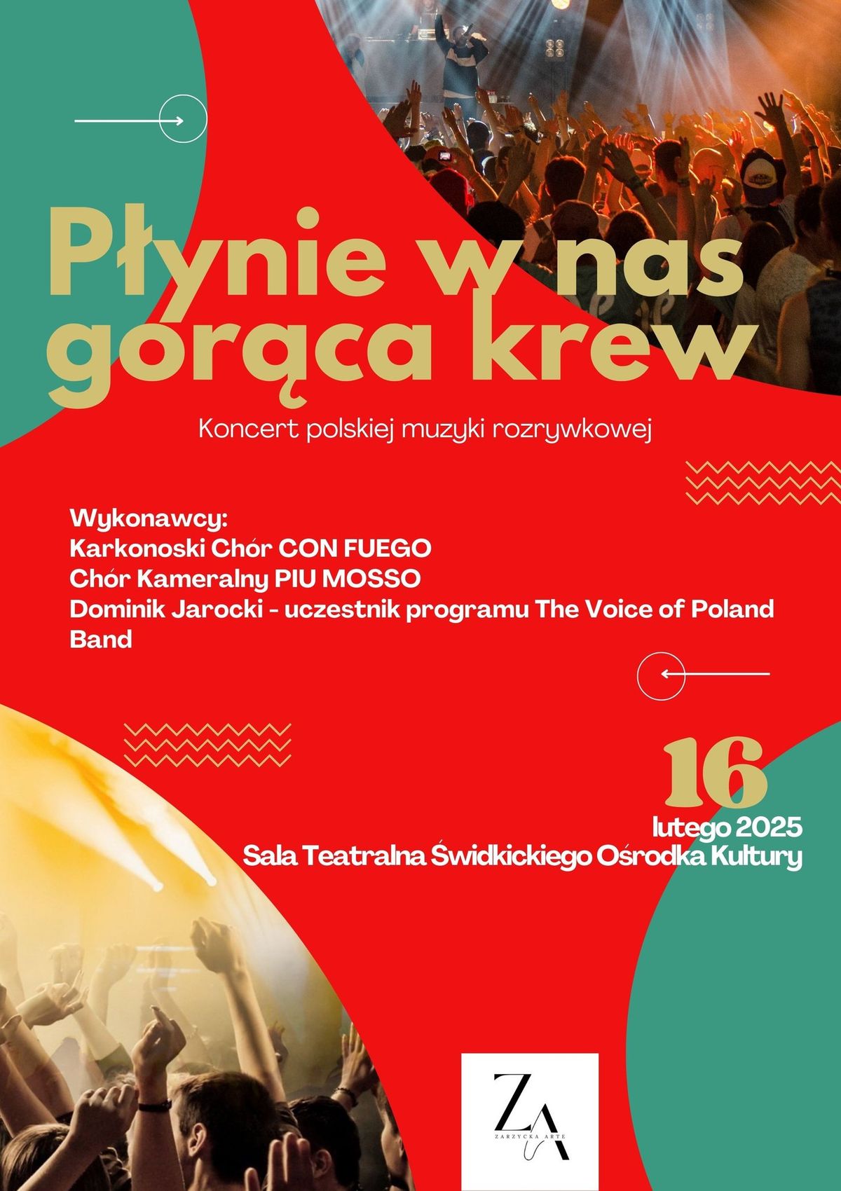 P\u0142ynie w nas gor\u0105ca krew koncert polskiej muzyki rozrywkowej