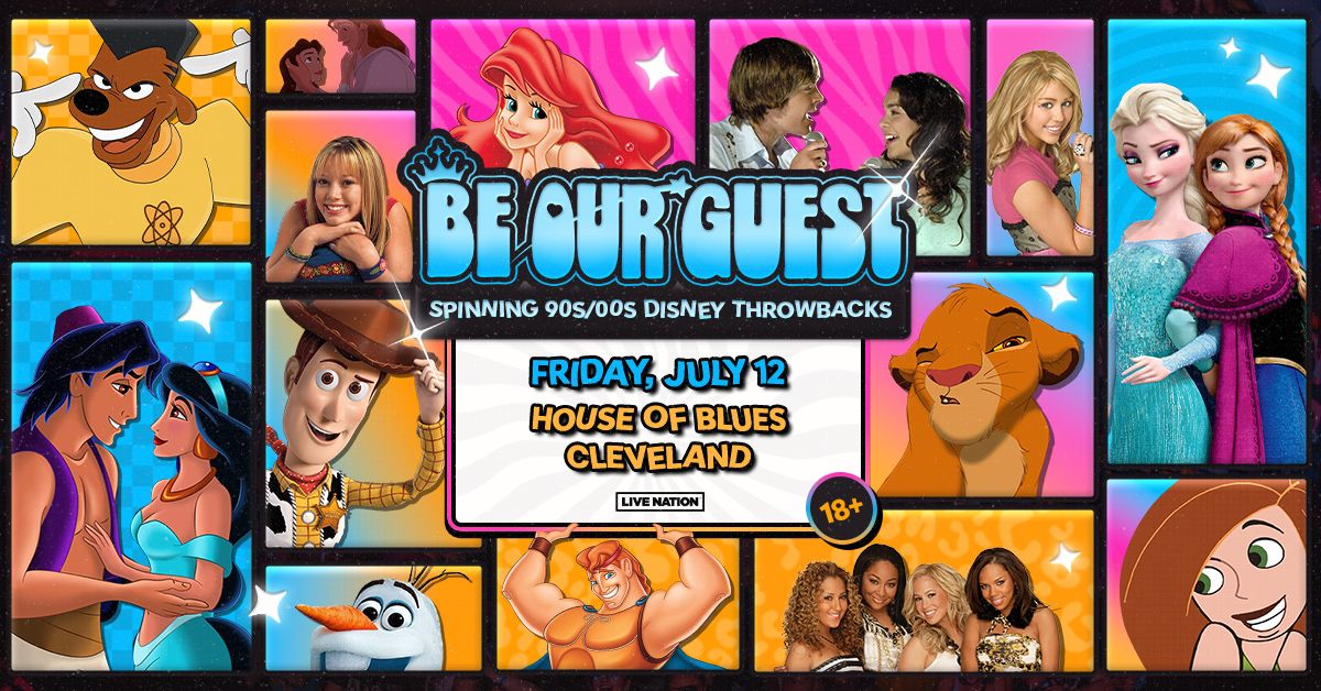 Be Our Guest: The Disney DJ Night (18+) *MOVED TO CAMBRIDGE ROOM*