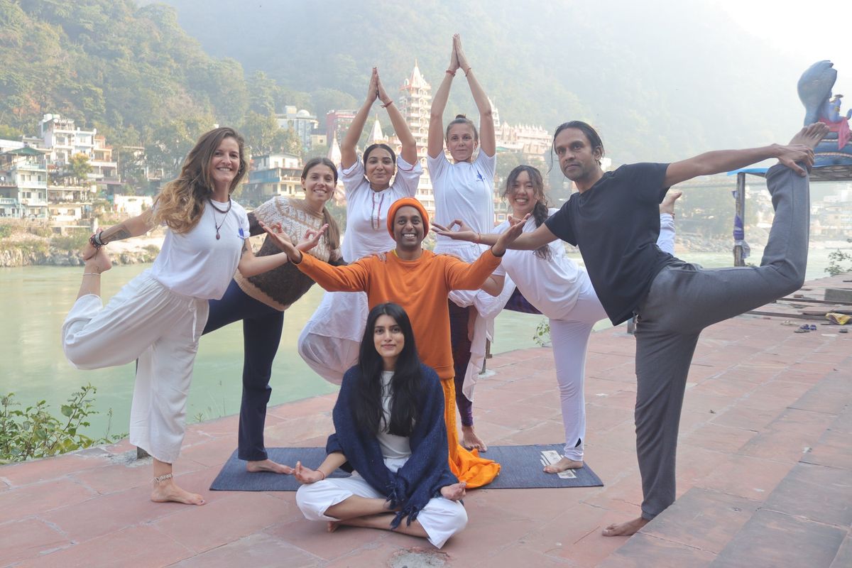 200-hour Yoga Teacher Training in Rishikesh, India