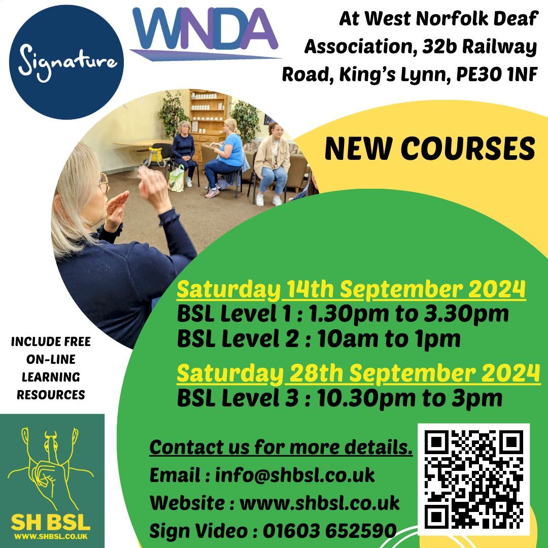 SHBSL BRITISH SIGN LANGUAGE LEVEL 3