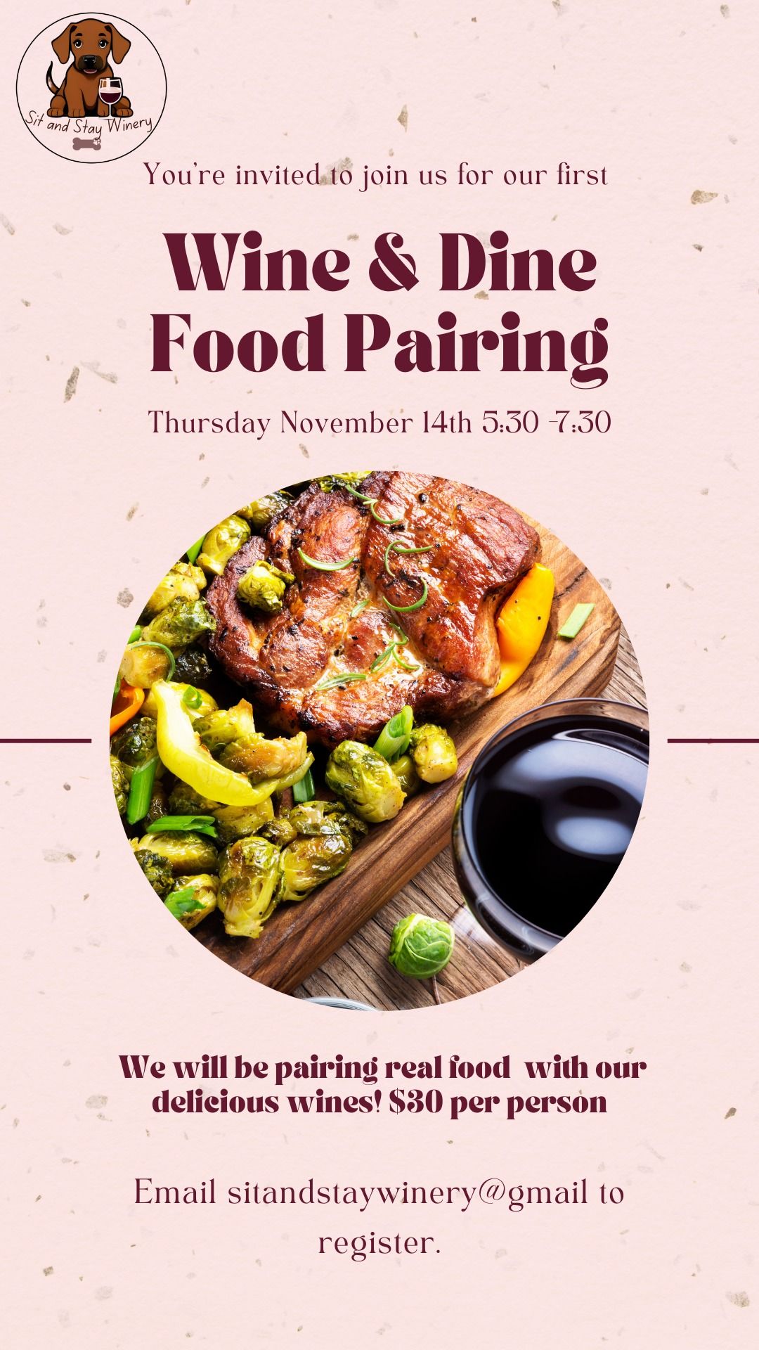 Wine and Food Pairing Event