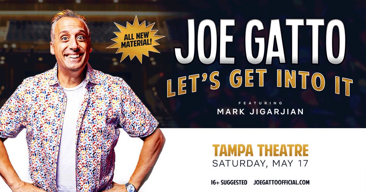 Joe Gatto: Let\u2019s Get Into It Tour