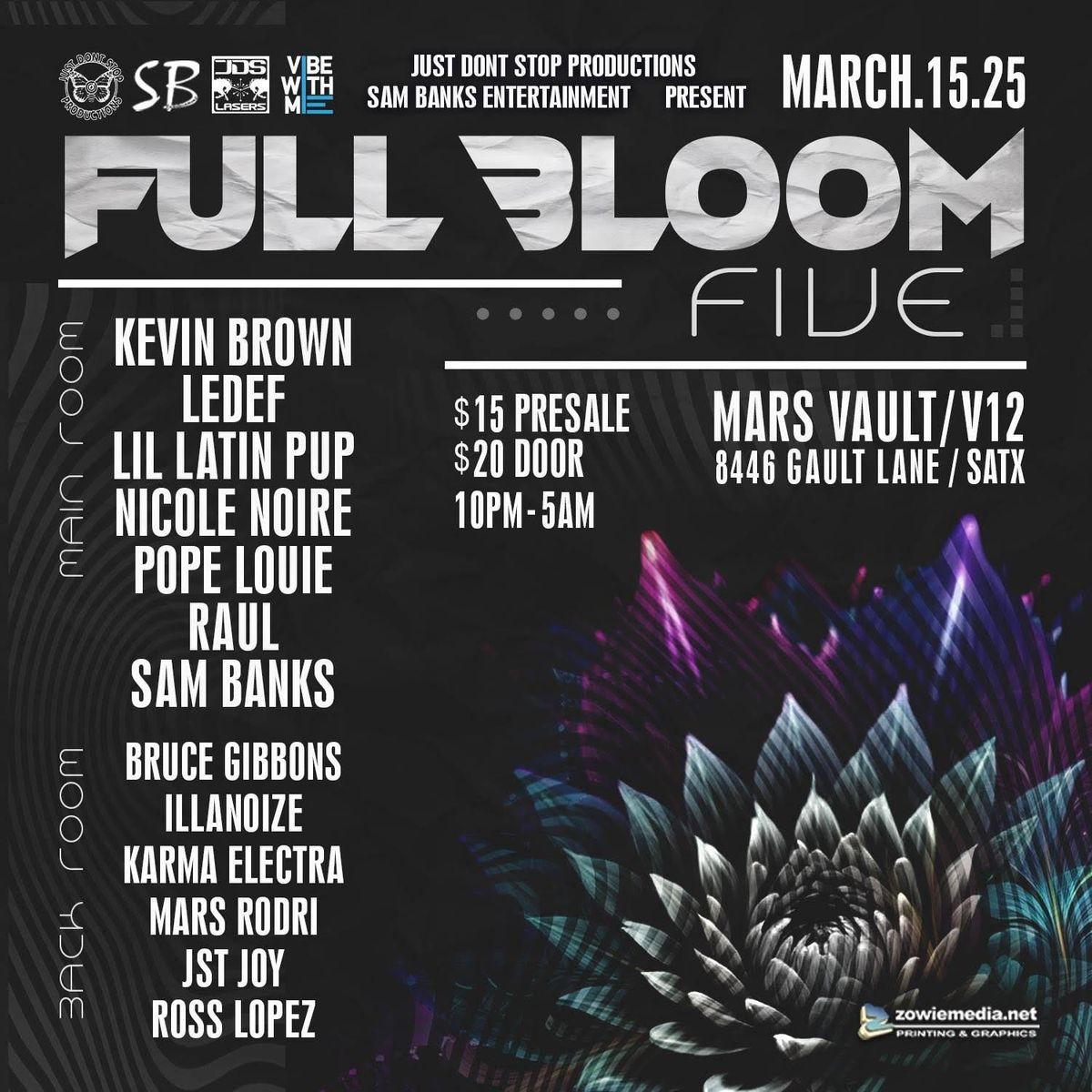 Full Bloom 5 (Warehouse Edition)