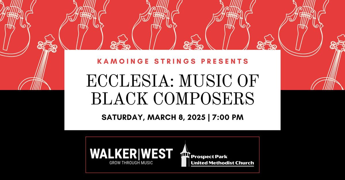 Ecclesia: Music of Black Composers