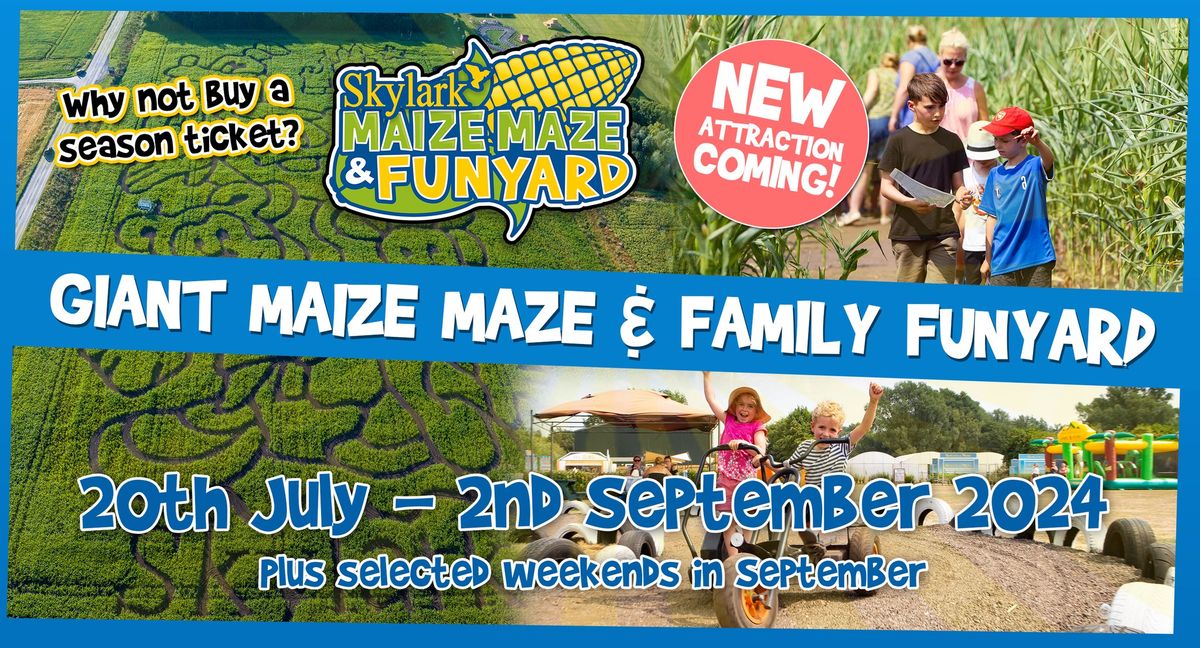 Skylark Maize Maze & Funyard 2024