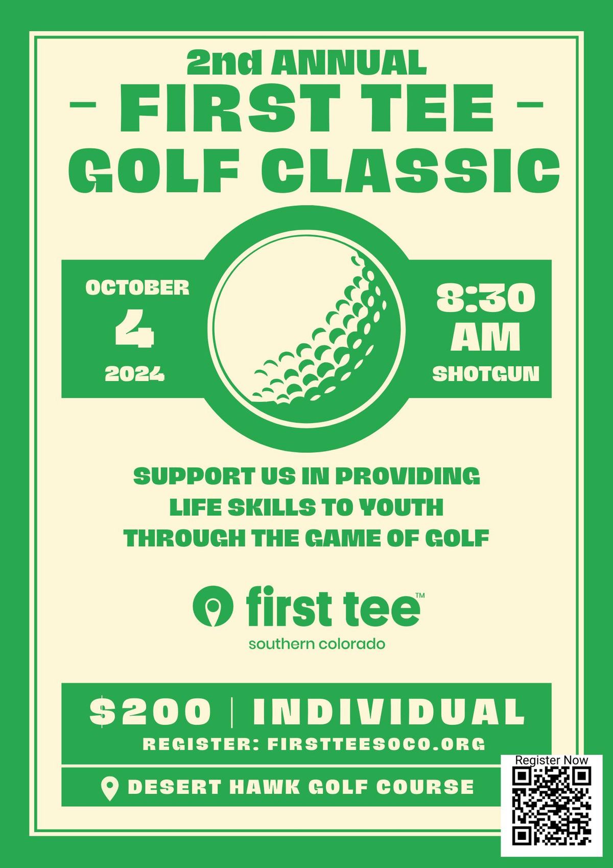 2nd Annual First Tee Golf Classic