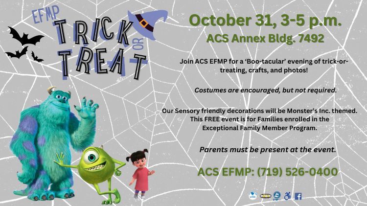 EFMP Trick-or-Treat 