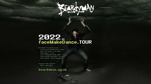 Beardyman: "faceMakeDance Tour"| Hamburg - POSTPONED TO 07.10.2022