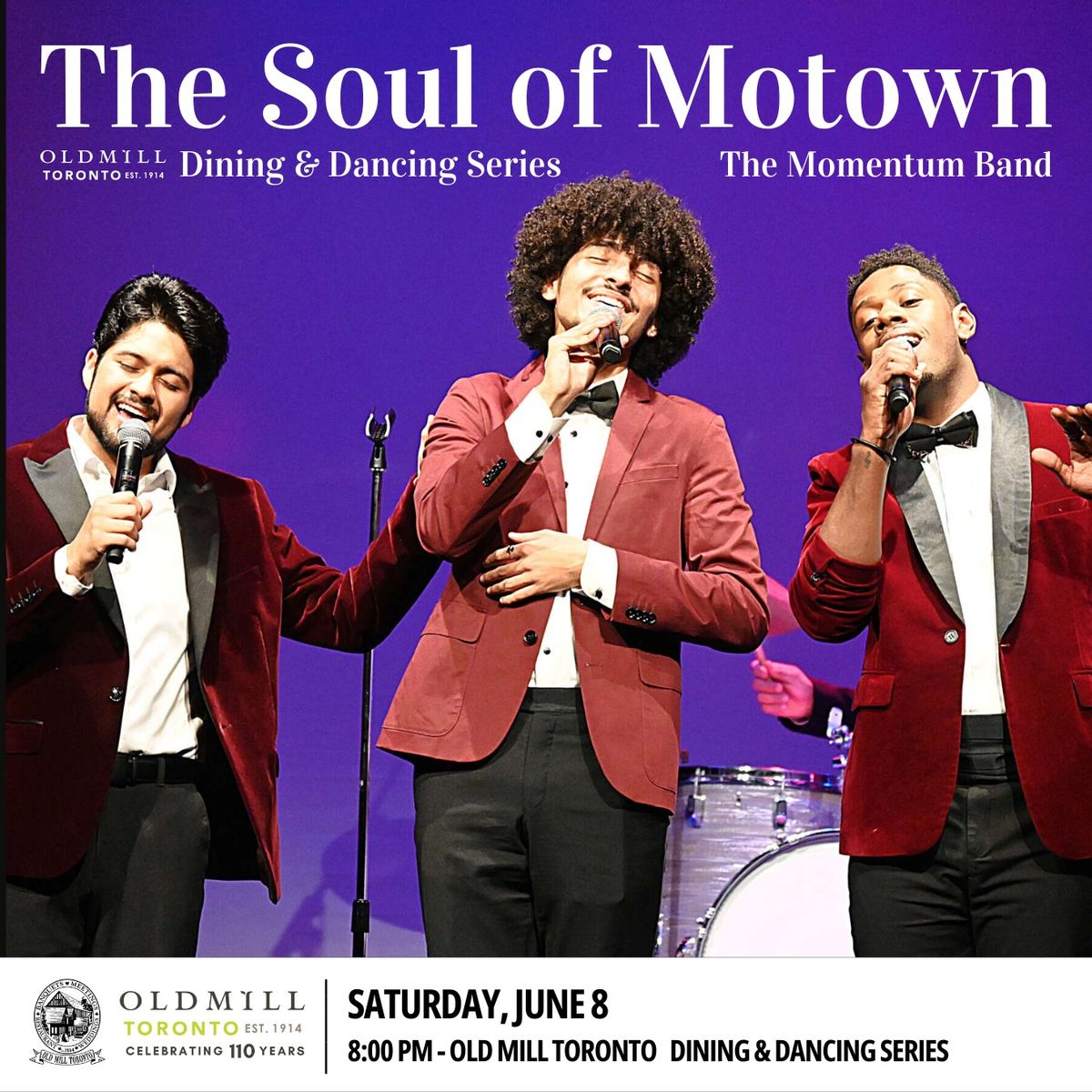 The Soul of Motown with The Momentum Band - Old Mill Toronto Dining & Dancing Series