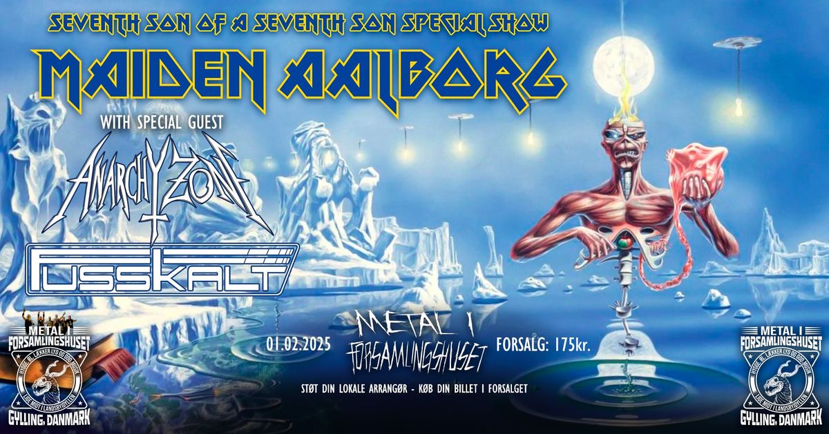 MAIDEN AALBORG + ANARCHY ZONE + FUSSKALT \/\/\/ MIF#33