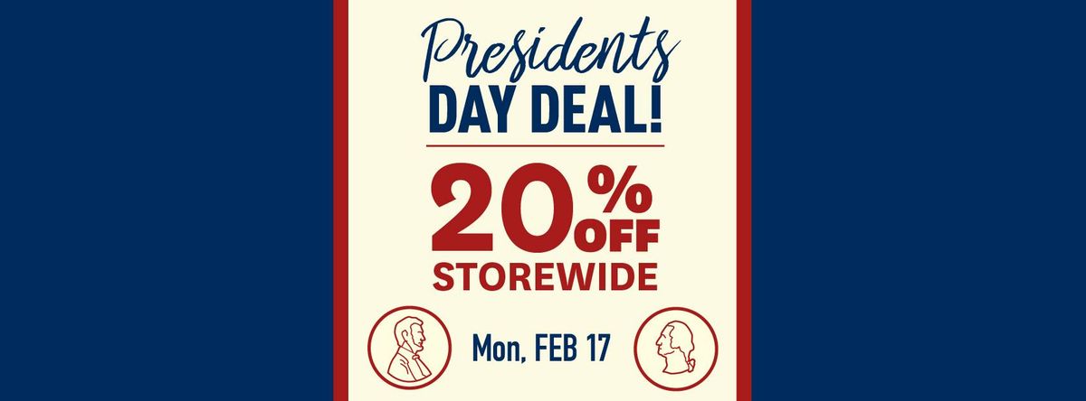 Presidents Day Deal