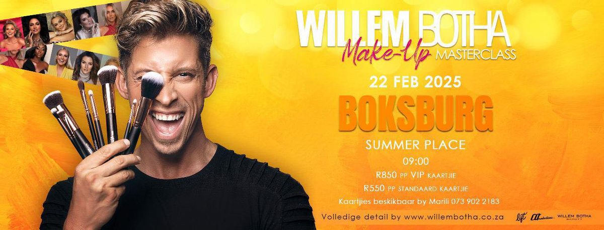 Willem Botha Makeup Masterclass