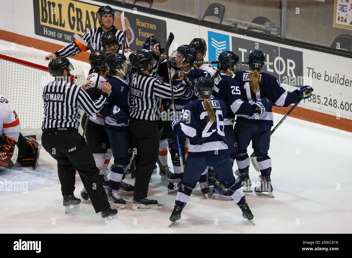 Penn State Nittany Lions at Rochester Institute of Technology (RIT) Tigers Womens Hockey