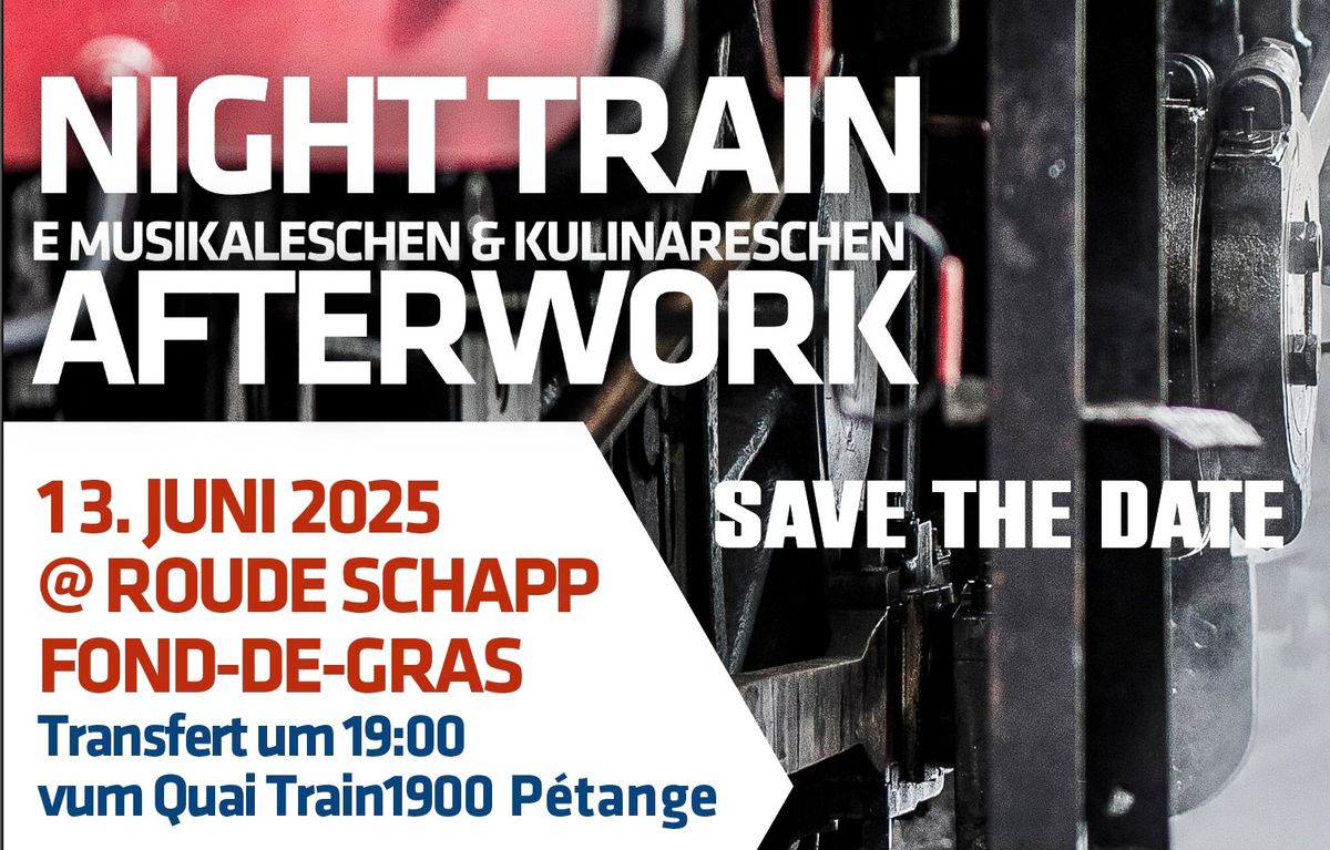 Night Train - eng musikalesch a kulinaresch Entdeckungsrees