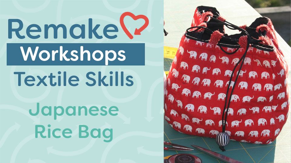 How to make a Japanese Rice Bag with Mhairi McNeill