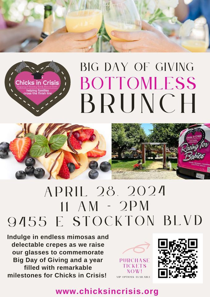 Big Day of Giving Bottomless Brunch