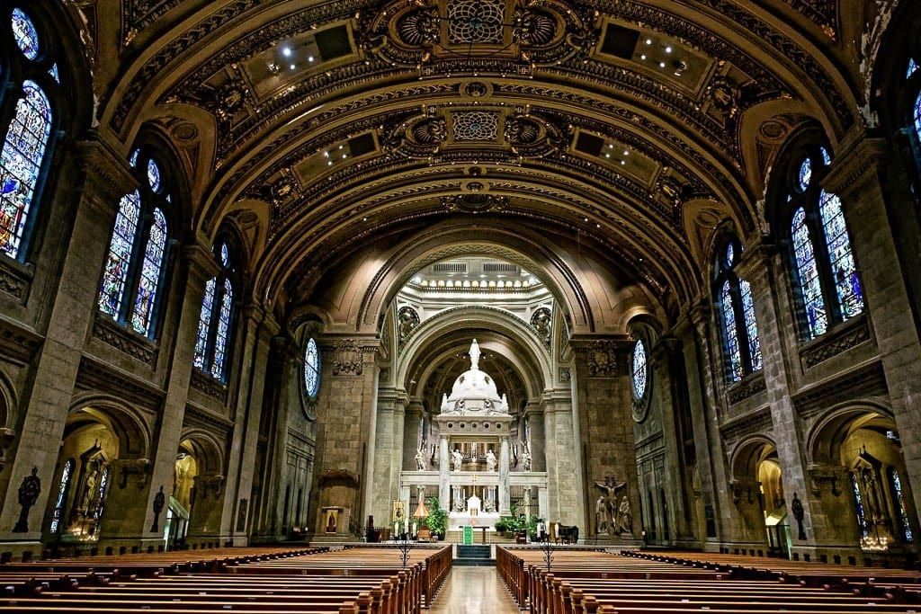 Free snacks at the Basilica