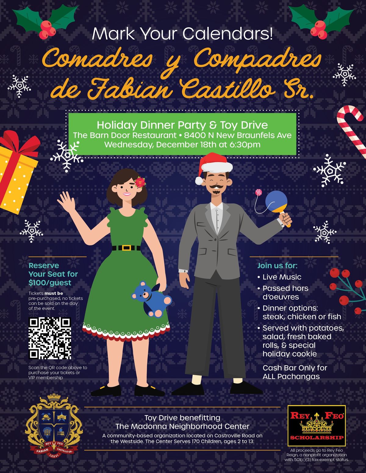 CyC #4 - Holiday Dinner Party & Toy Drive