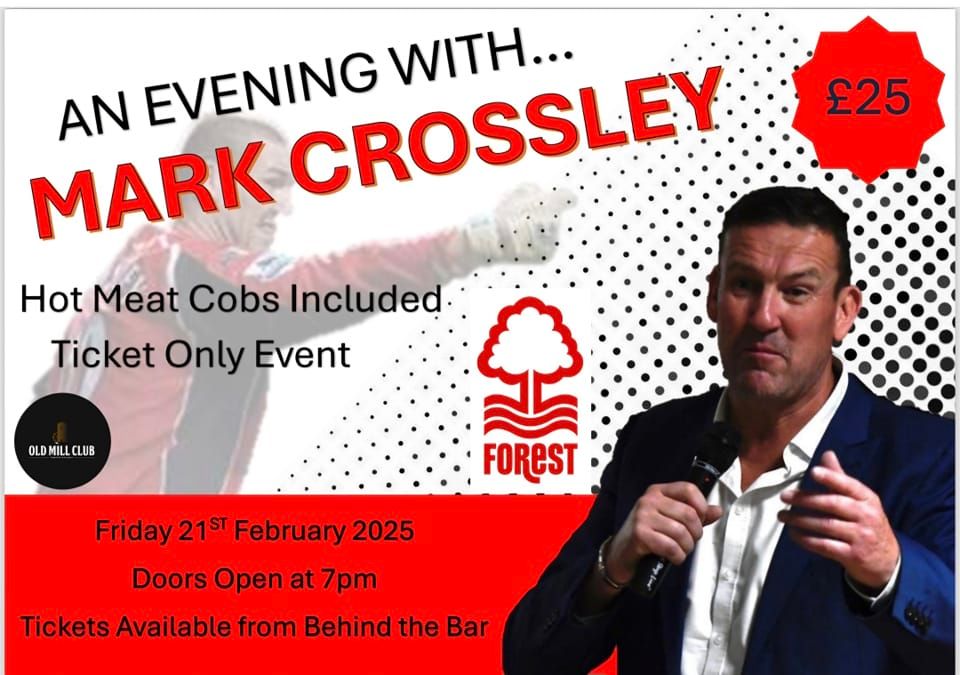 An Evening with Mark Crossley