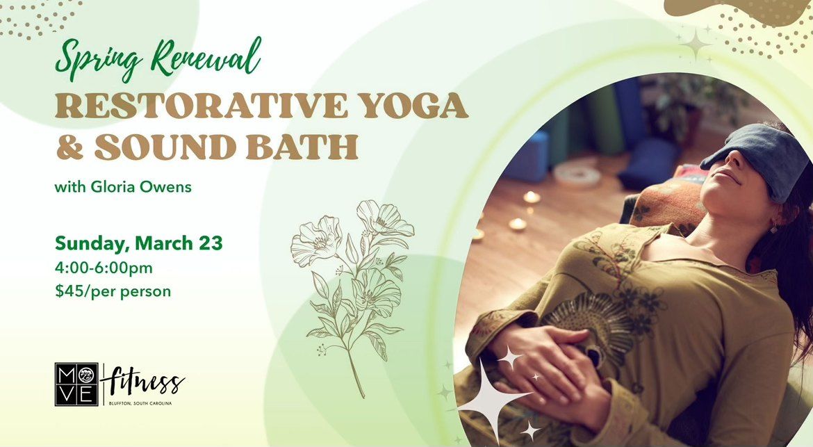 Spring Renewal Restorative Yoga and Sound Bath