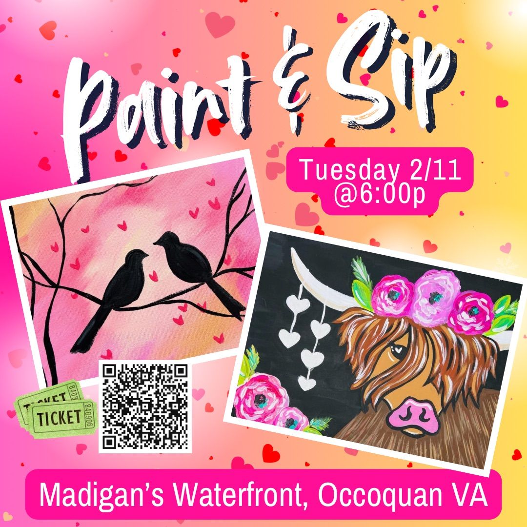 Valentine\u2019s Paint & Sip